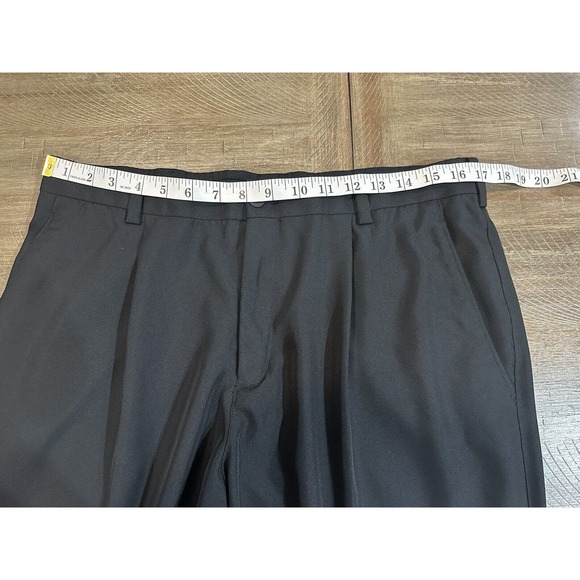 Nike Golf Dri Fit Pants Mens Size 34x32 Black Performance Tech Logo Pockets EUC - Picture 11 of 16